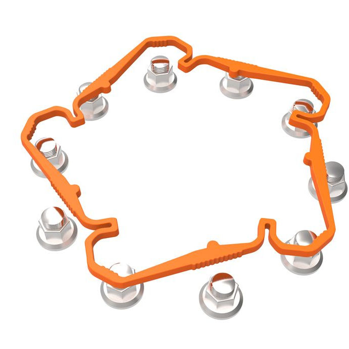 Wheel Nut Retainer Wheel Nut Retainer Squirrel Wheel Safety Device HBR335 10X335mm Pcd