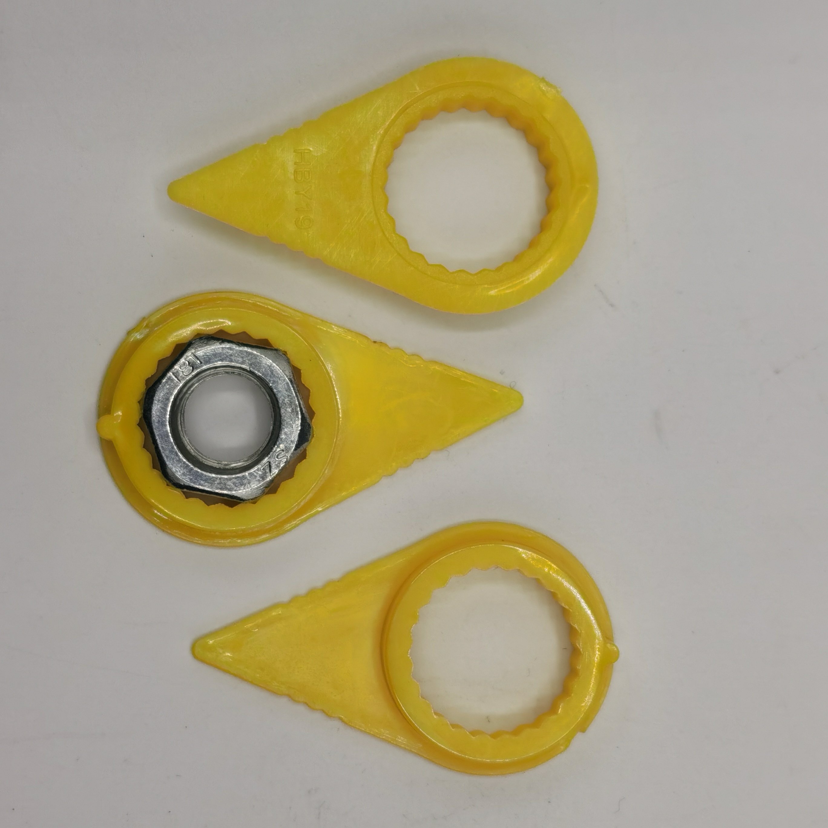 Yellow Indicators Loose Wheel Nut Safety Point Indicator 19/20/21mm Hby19